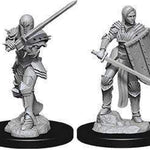 D&D Nolzur's Marvelous Unpainted Miniatures - W09 Female Human Fighter - Lost City Toys