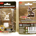 D&D Nolzur's Marvelous Unpainted Miniatures - W10 Blue Dragon Wyrmling - Lost City Toys