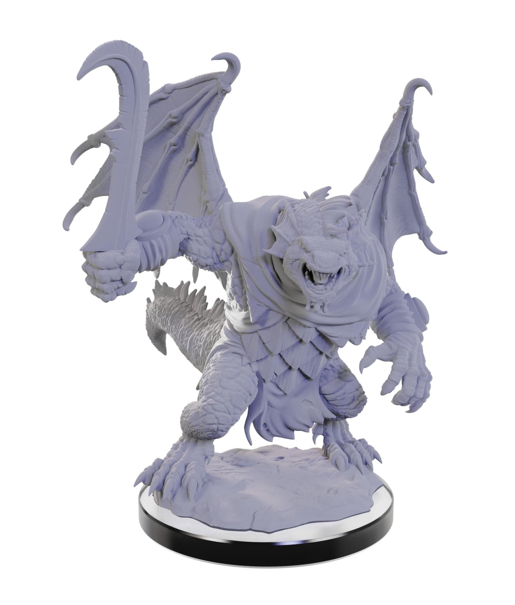 D&D Nolzur's Marvelous Unpainted Miniatures: W22 Draconian Mage & Foot Soldier - Lost City Toys