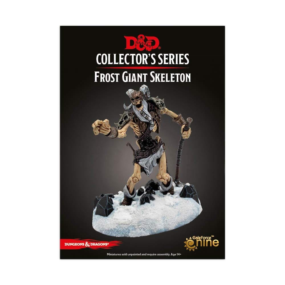D&D RPG: Icewind Dale: Rime of the Frostmaiden - Frost Giant Skeleton (1 fig) - Lost City Toys