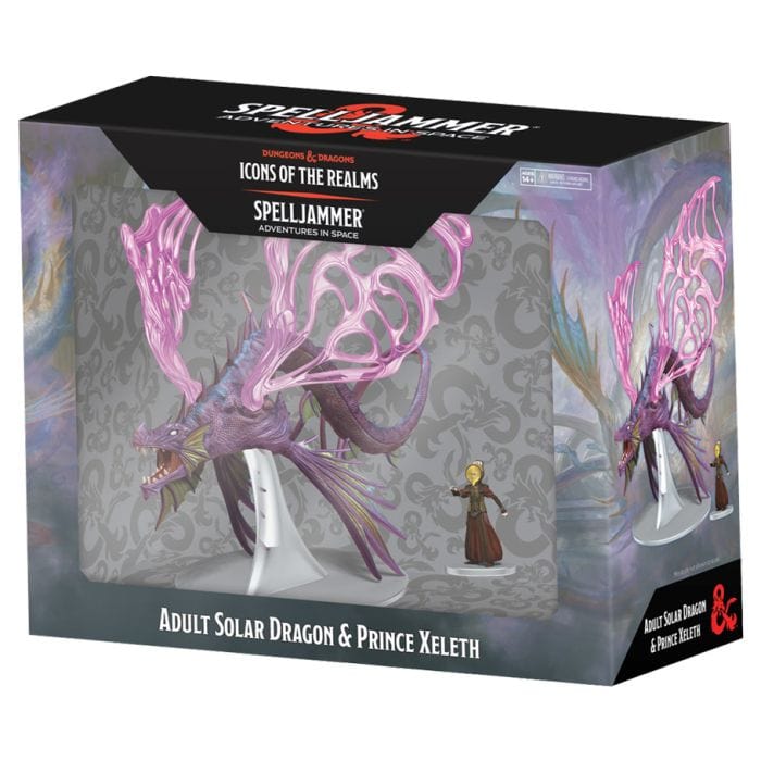 D&D: Set 24: Spelljammer Adventures in Space Adult Solar Dragon & Prince Xeleth - Lost City Toys