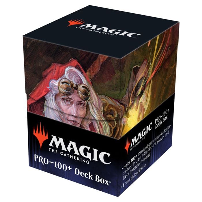 Deck Box: 100+: Magic the Gathering: Dominaria United: Jaya, Fiery Negotiator - Lost City Toys