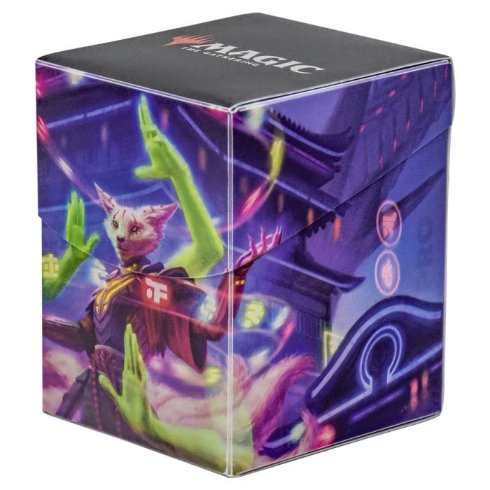 Deck Box: 100+: MTG: March of the Machine: Bright - palm, Soul Awakener - Lost City Toys