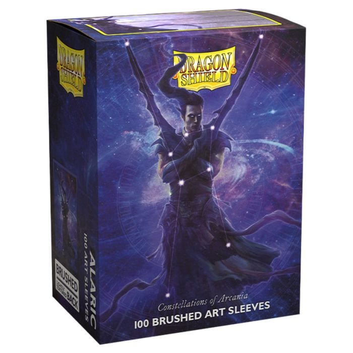 Deck Protector: Dragon Shield: Art: Brushed: Constellations: Alaric (100) - Lost City Toys