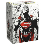 Deck Protector: Dragon Shield: Art: Dual Matte: Superman Red/White (100) - Lost City Toys