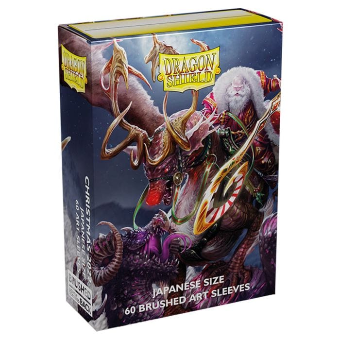 Deck Protector: Dragon Shield: Japanese: Art: Brushed: Christmas 2022 - Lost City Toys