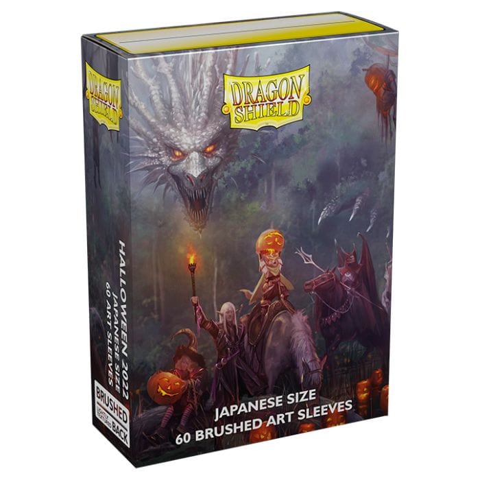 Deck Protector: Dragon Shield: Japanese: Art: Brushed: Halloween 2022 - Lost City Toys
