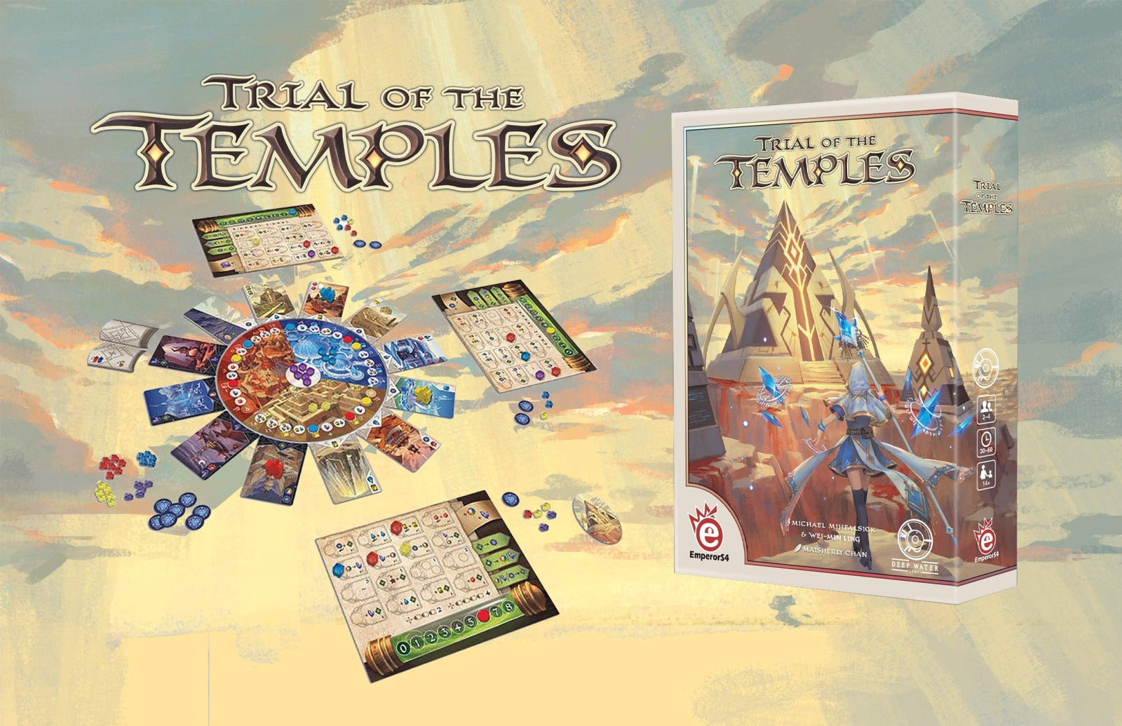 Deep Water Games Trial of the Temples - Lost City Toys