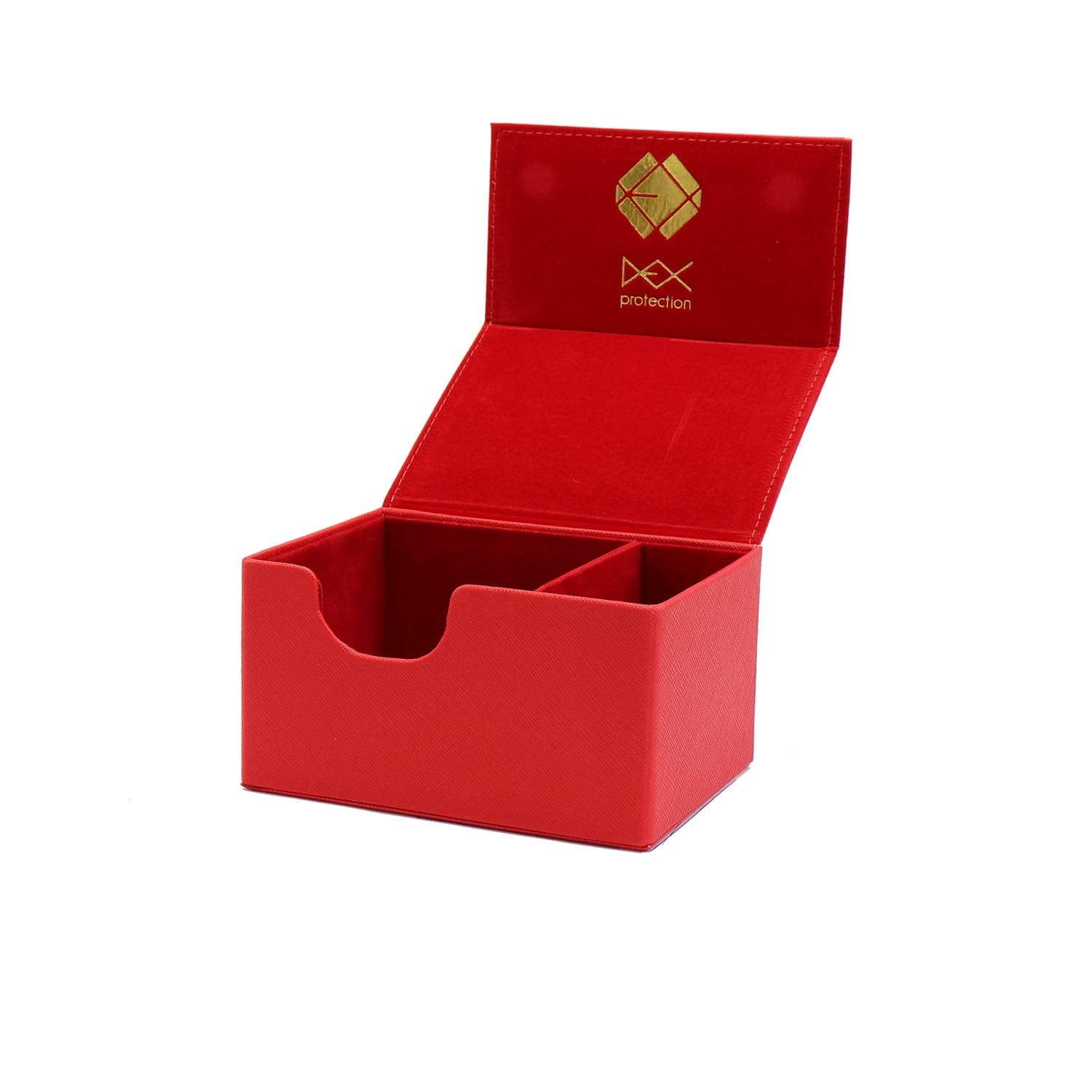 Dex Protection Accessories Dex Protection Creation Line Deck Box: Medium - Red