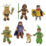 Diamond Comic Distribtors Dungeons & Dragons: Minimates - Heroes Box Set - Lost City Toys