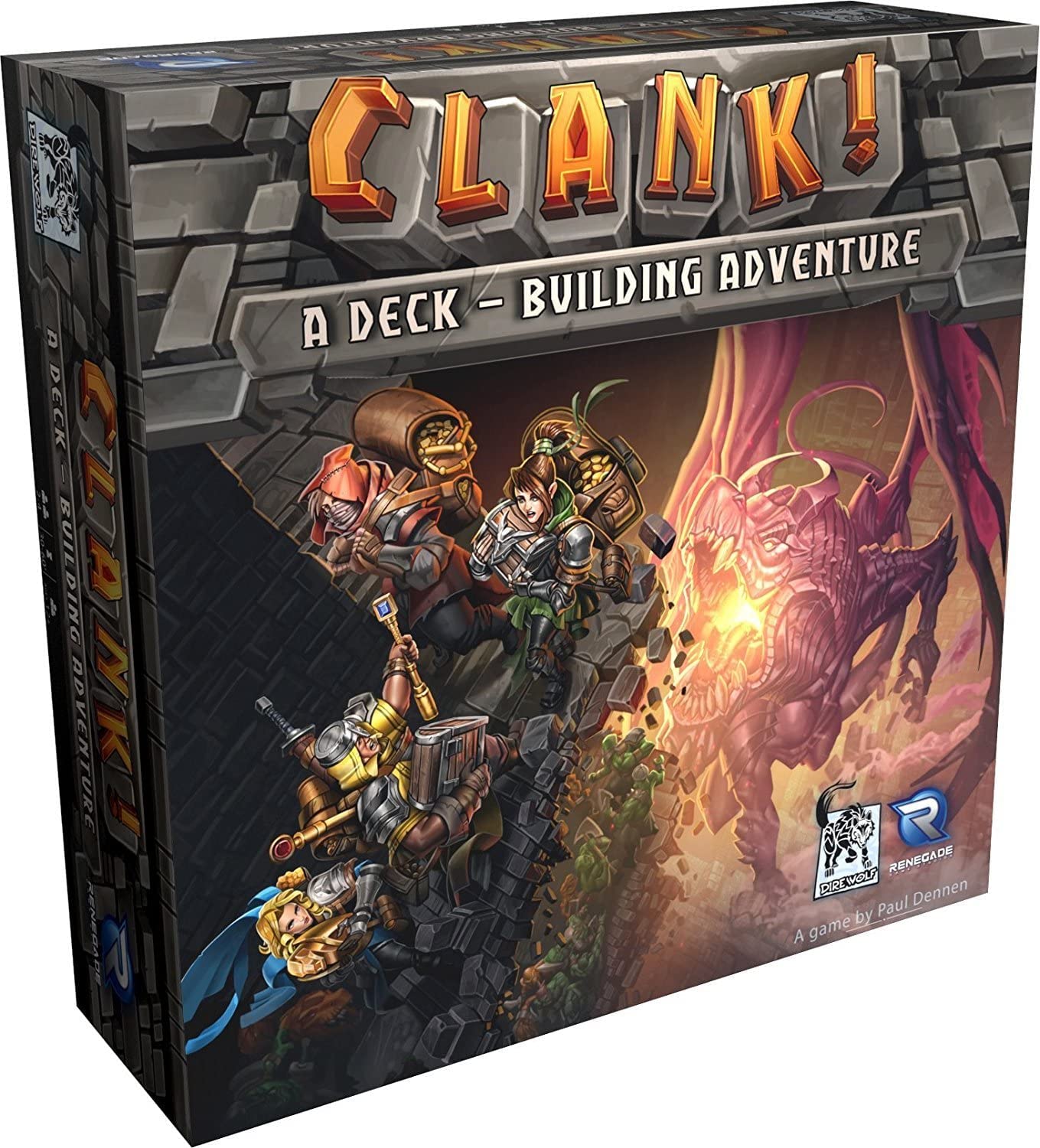 Dire Wolf Digital Clank!: A Deck - Building Adventure - Lost City Toys