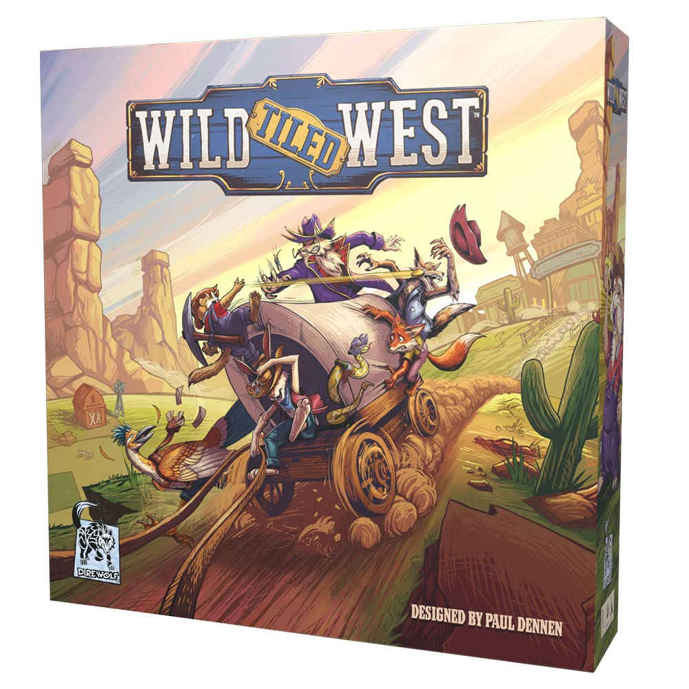 Dire Wolf Digital Wild Tiled West - Lost City Toys