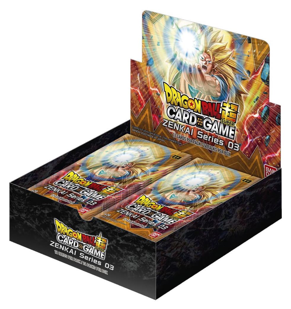 Dragon Ball Super Masters TCG: Zenkai - Set 03 Booster Display (24) (B20) - Lost City Toys