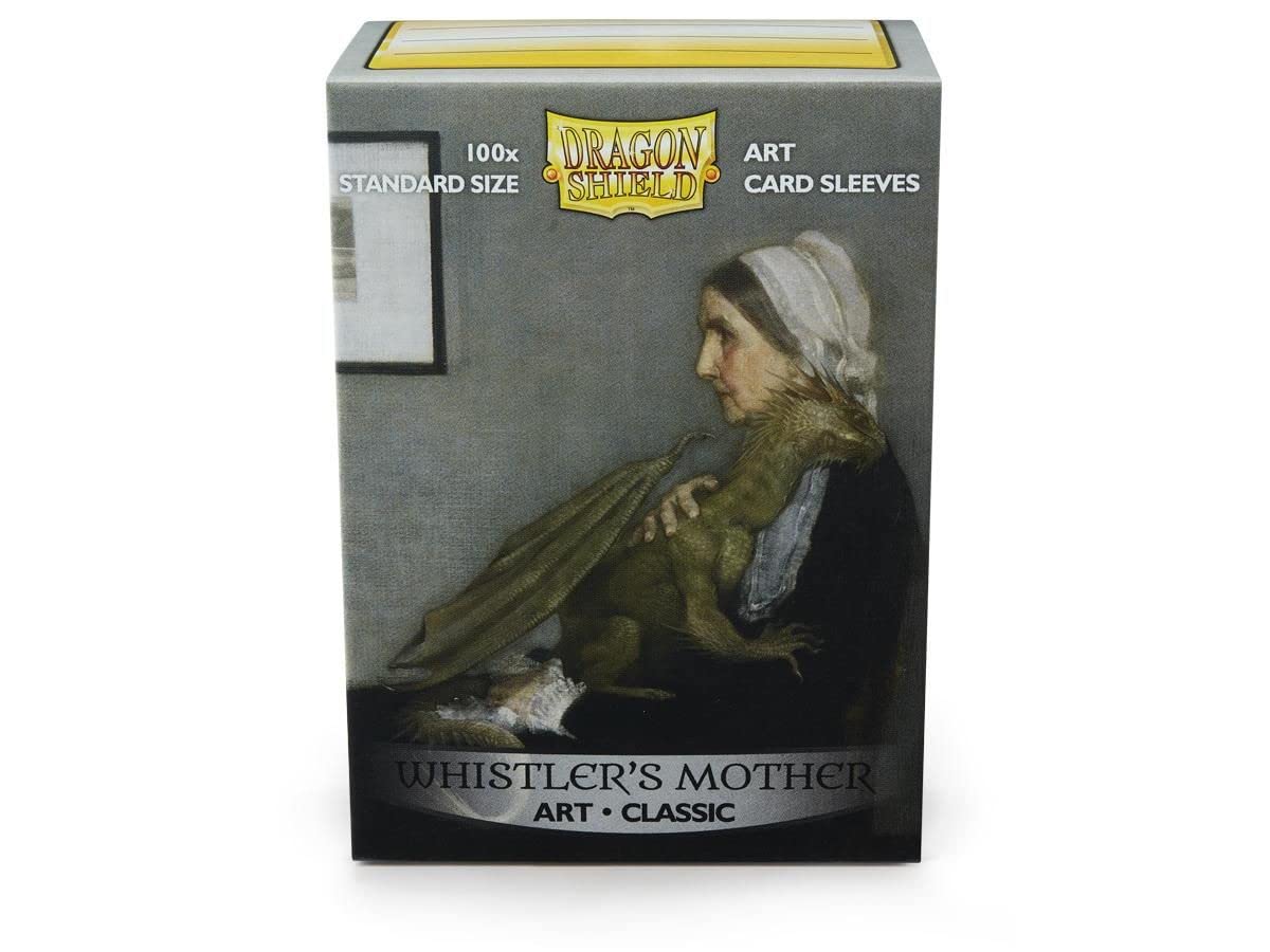 Dragon Shields: (100) Art Sleeves Classic Whistler's Mother (DISPLAY 10) - Lost City Toys