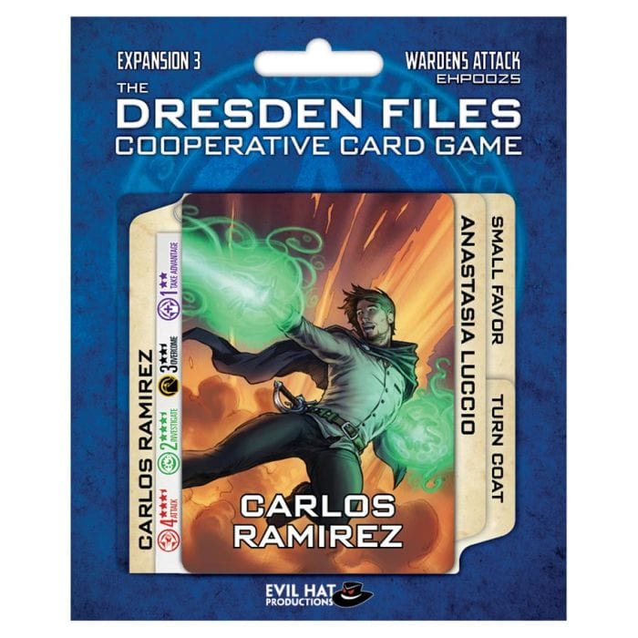 Dresden Files Cooperative Card Game: Wardens Attack Expansion - Lost City Toys
