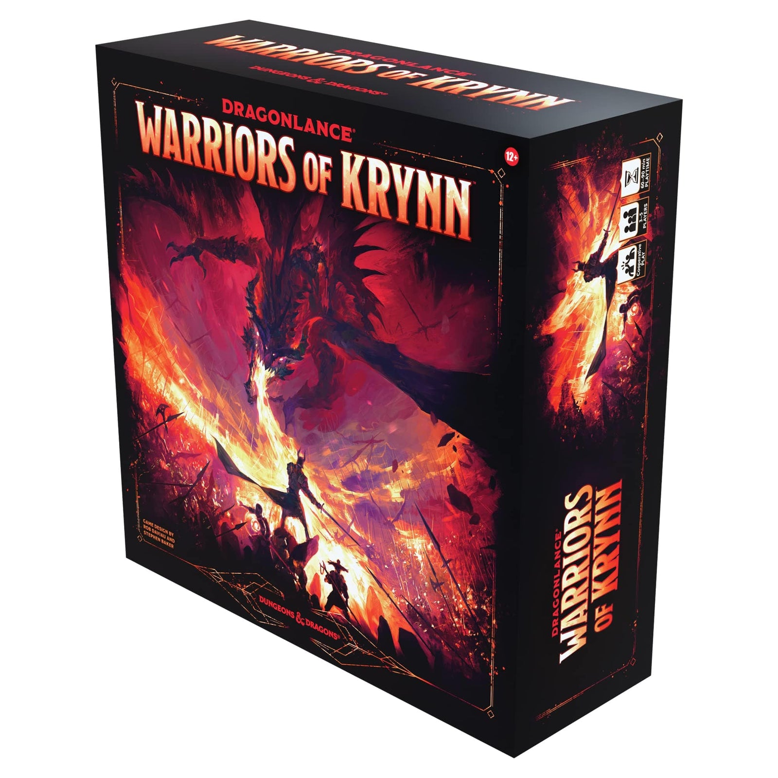 Dungeons & Dragons: Dragonlance - Warriors of Krynn Board Game - Lost City Toys