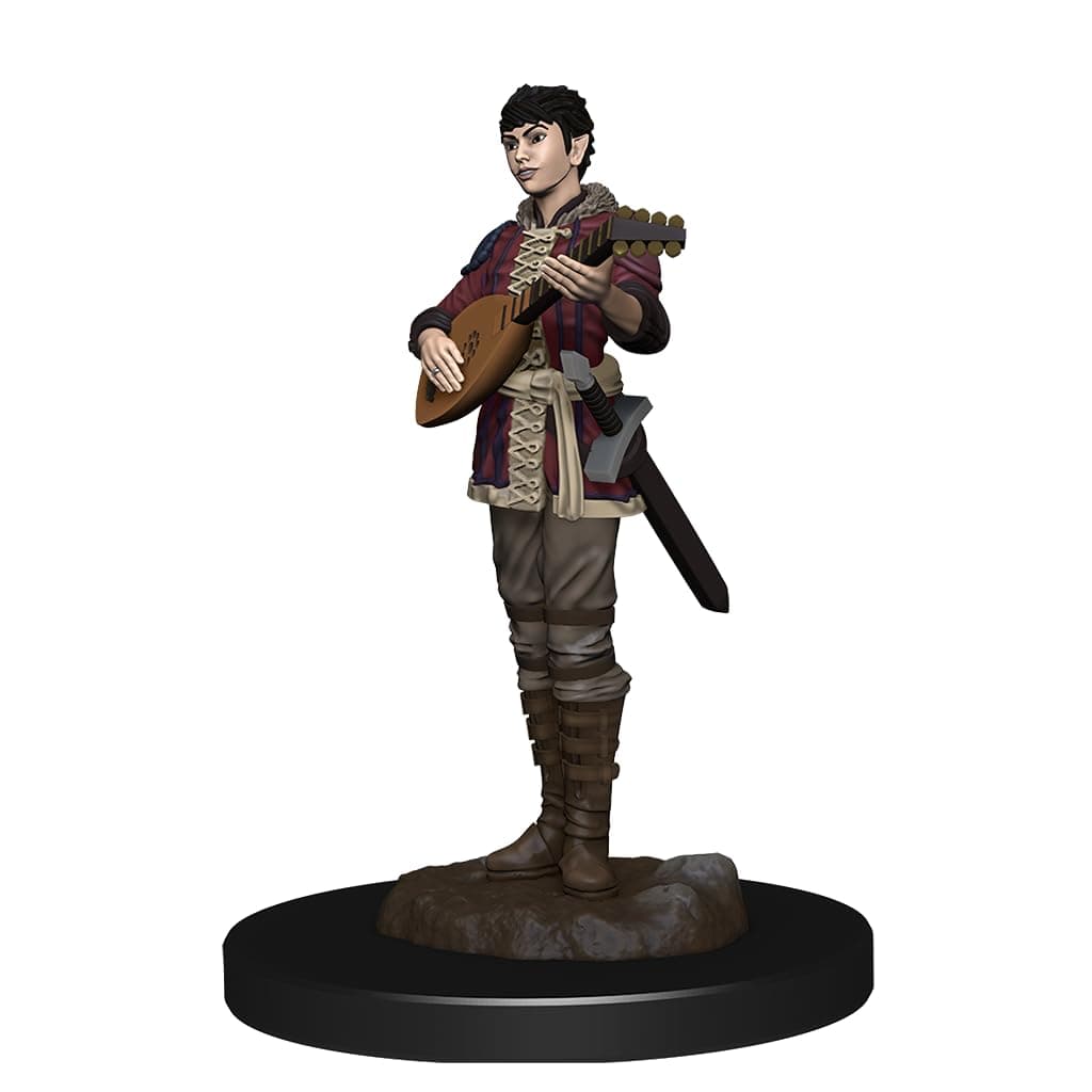Dungeons & Dragons: Icons of the Realms Premium Figures W04 Half - Elf Bard Female - Lost City Toys