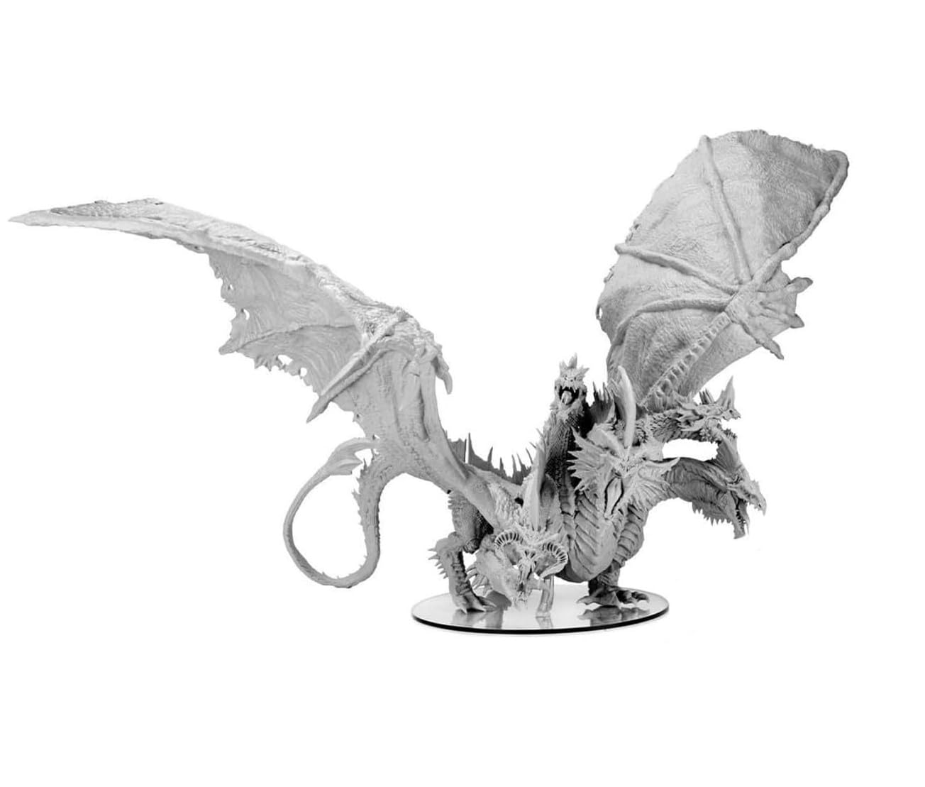 Dungeons & Dragons: Nolzur's Marvelous Unpainted Miniatures - Gargantuan Tiamat - Lost City Toys