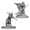 Dungeons & Dragons: Nolzur's Marvelous Unpainted Miniatures - W04 Elf Male Druid - Lost City Toys