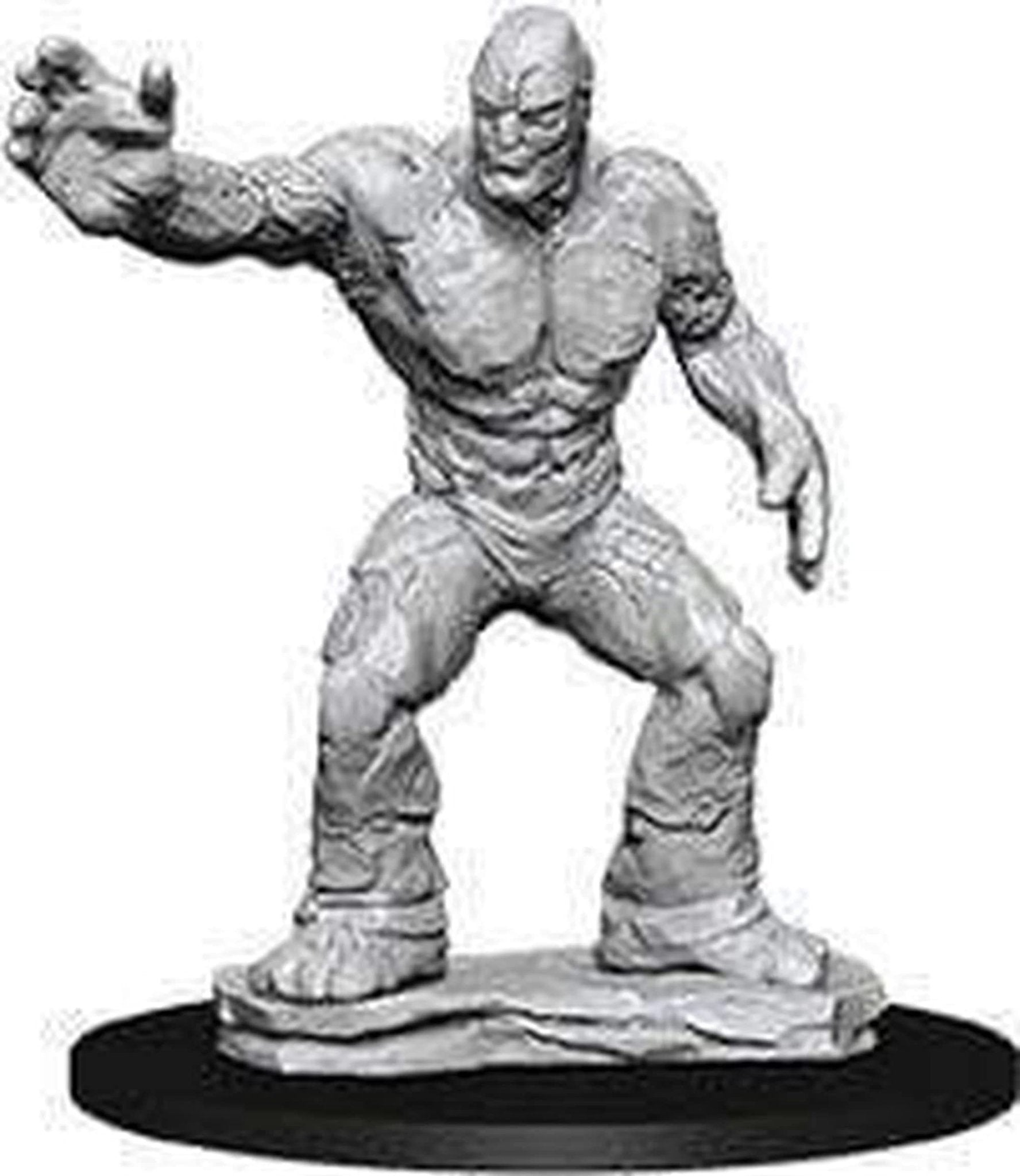 Dungeons & Dragons: Nolzur's Marvelous Unpainted Miniatures - W10 Clay Golem - Lost City Toys