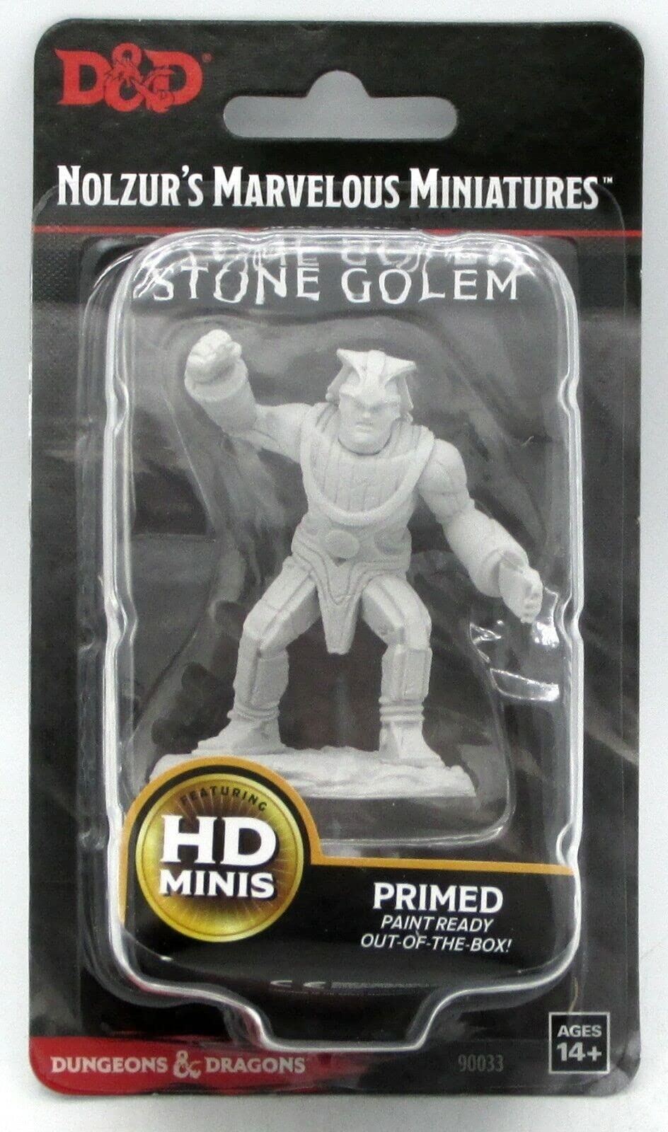 Dungeons & Dragons: Nolzur's Marvelous Unpainted Miniatures - W11 Stone Golem - Lost City Toys