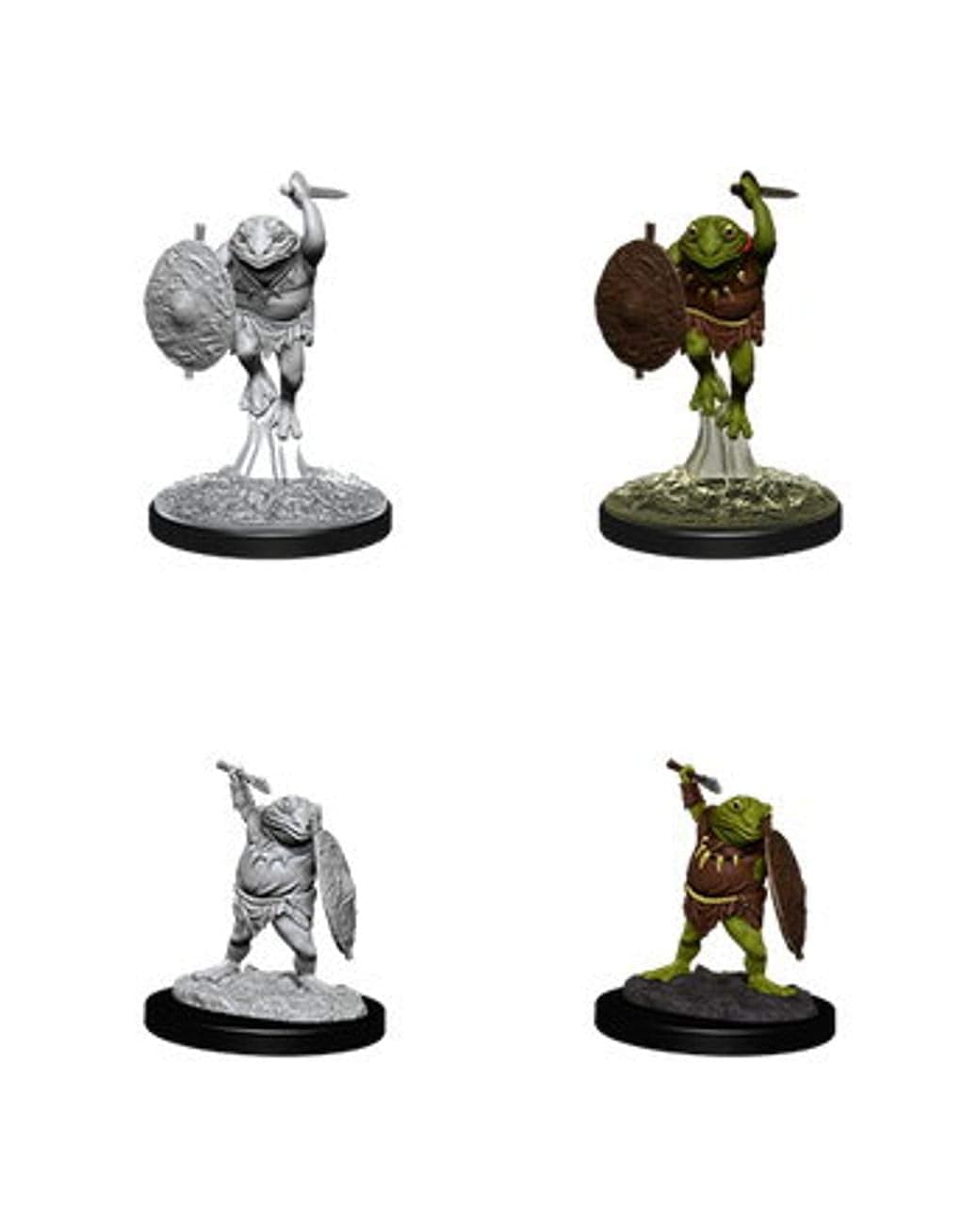 Dungeons & Dragons: Nolzur's Marvelous Unpainted Miniatures - W12 Bullywug - Lost City Toys