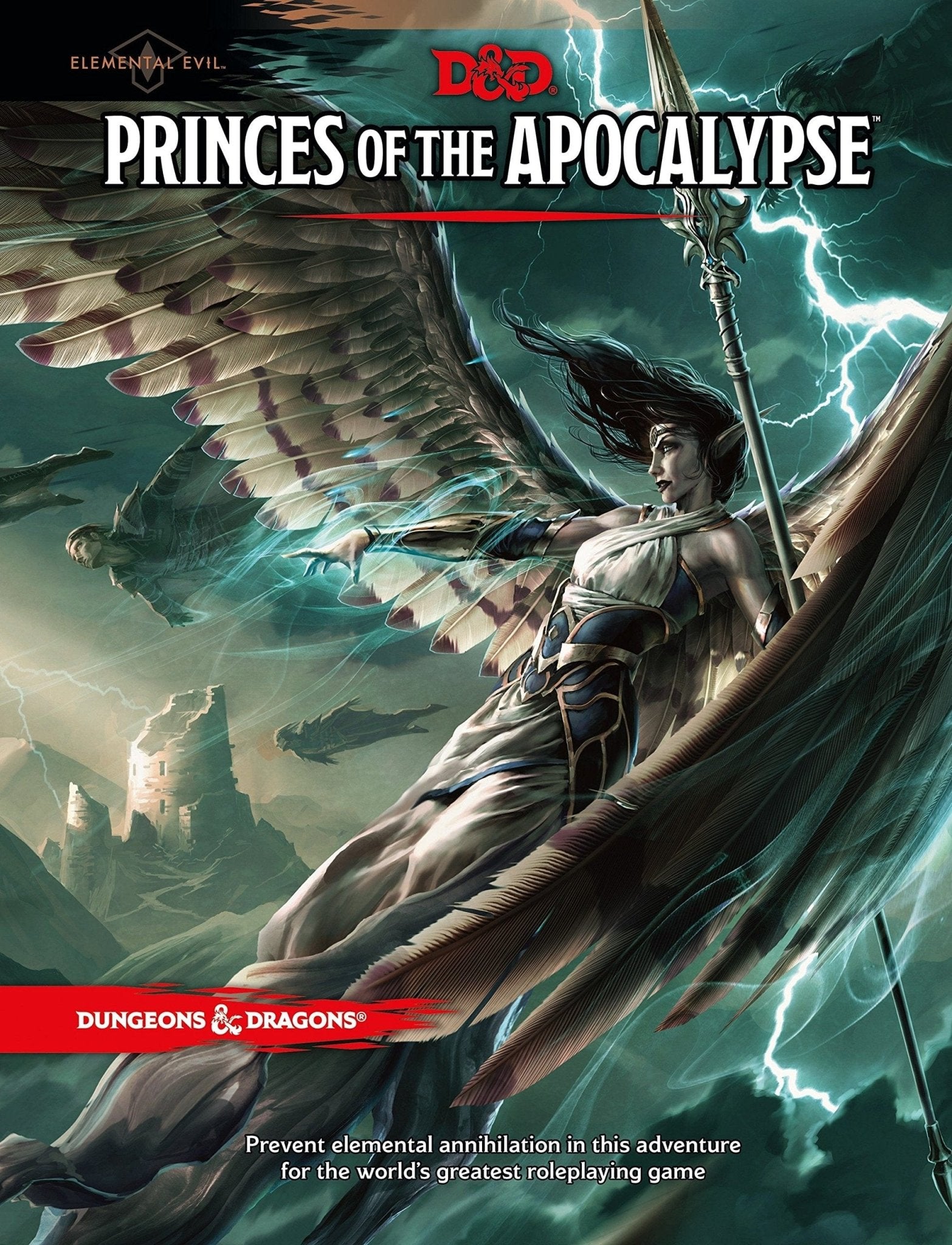 Dungeons & Dragons RPG: Elemental Evil - Princes of the Apocalypse Hard Cover - Lost City Toys