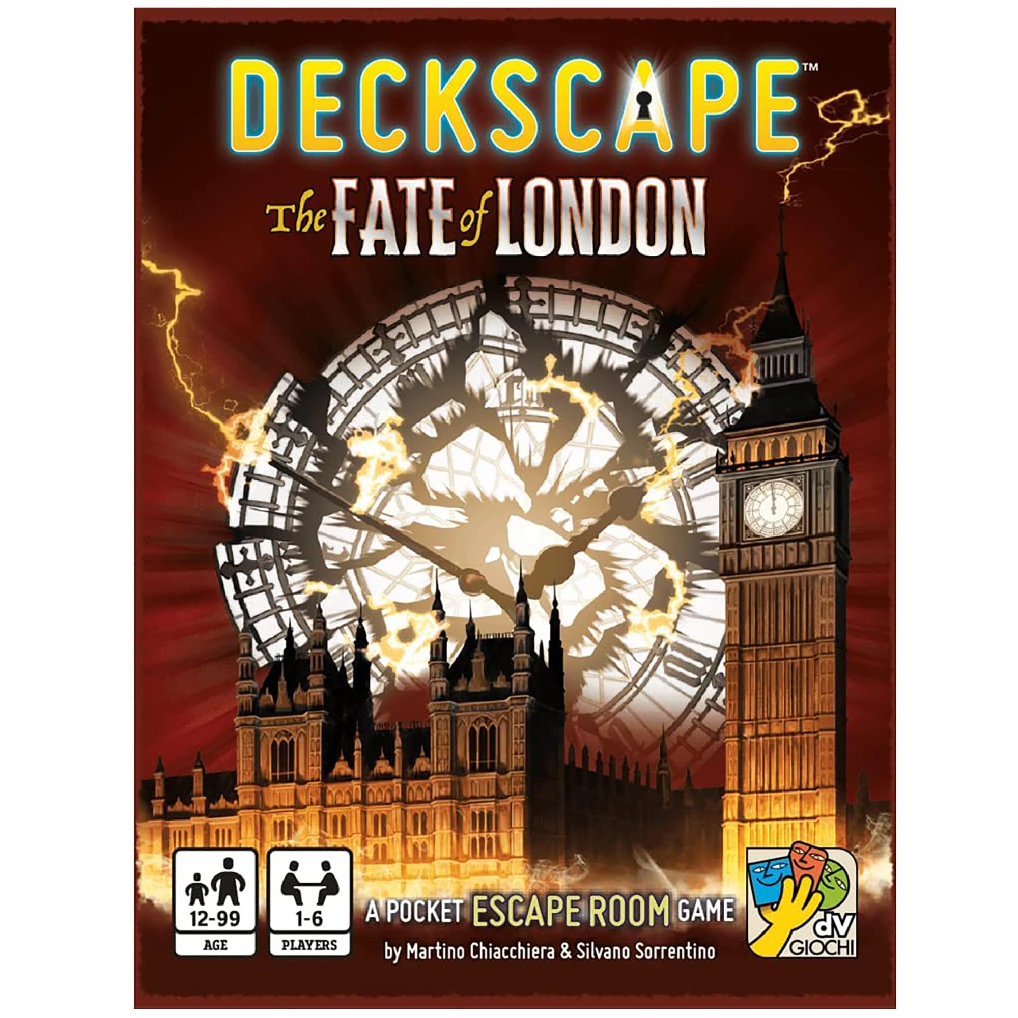 Dv Giochi Non-Collectible Card Dv Giochi Deckscape: The Fate of London