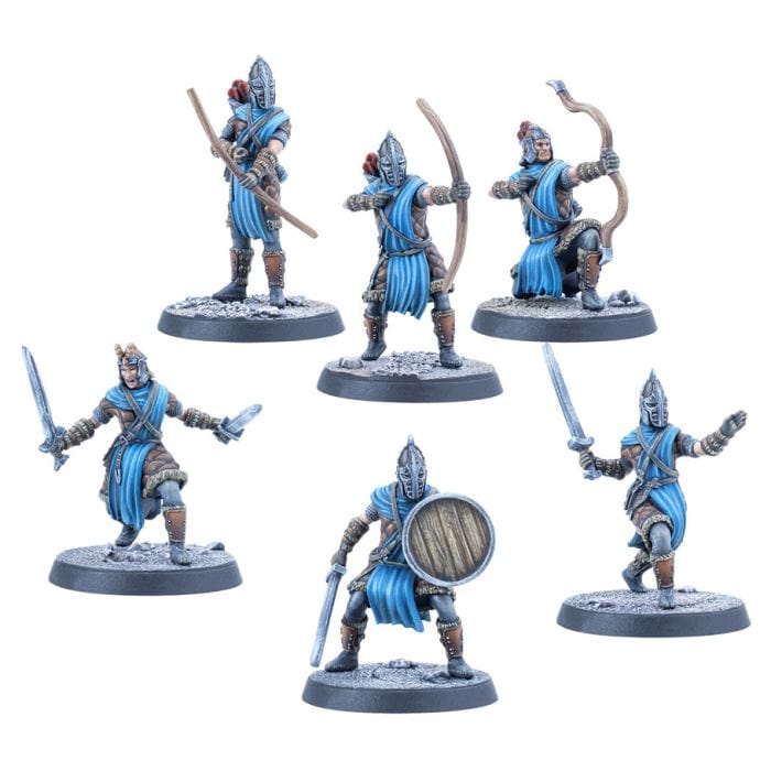 Elder Scrolls: Call to Arms: Stormcloak Skirmishers Resin Collectors Set - Lost City Toys