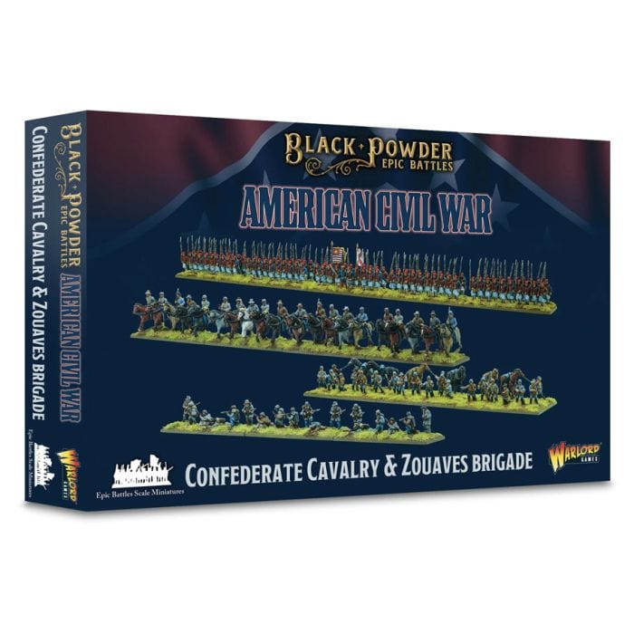 Epic Battles: American Civil War Confederate Cavalry & Zouaves Brigade - Lost City Toys