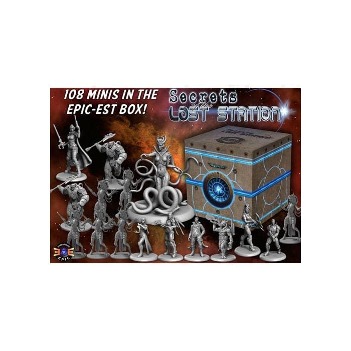 Everything Epic Secrets of the Lost Station: Miniatures Set - Lost City Toys