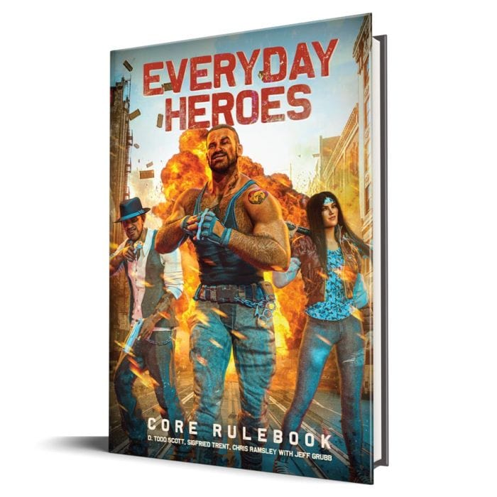 Evil Genius Games Everyday Heroes: Core Rulebook - Lost City Toys