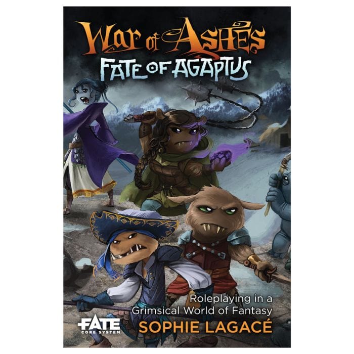 Evil Hat Productions Fate Core: War of Ashes: Fate of Agaptus - Lost City Toys