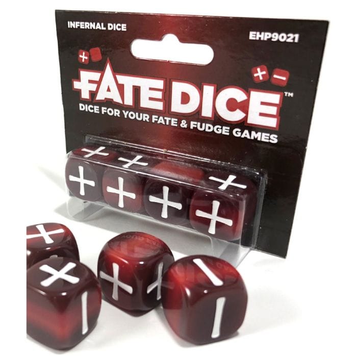 Evil Hat Productions Fate Dice: Infernal - Lost City Toys