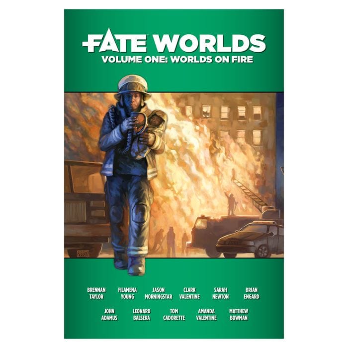 Evil Hat Productions Fate Worlds: Volume 1 Worlds on Fire - Lost City Toys