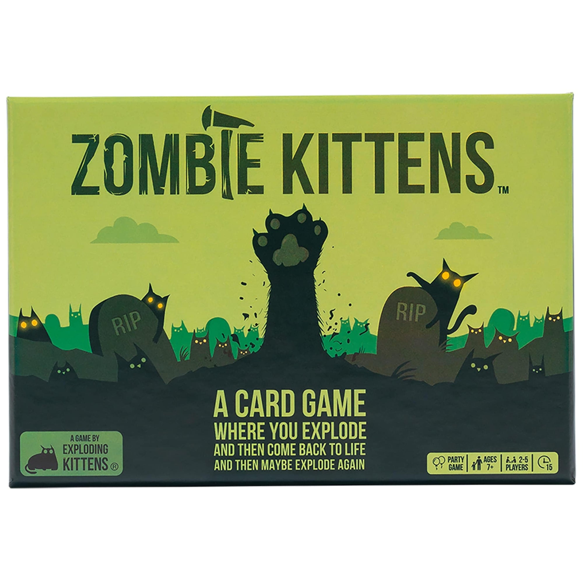 Exploding Kittens, LLC Board Games Exploding Kittens Zombie Kittens