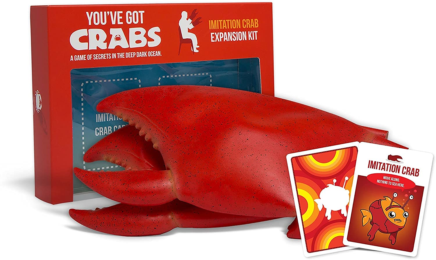 Exploding Kittens, LLC Non-Collectible Card Exploding Kittens You`ve Got Crabs: Imitation Crab Expansion Kit