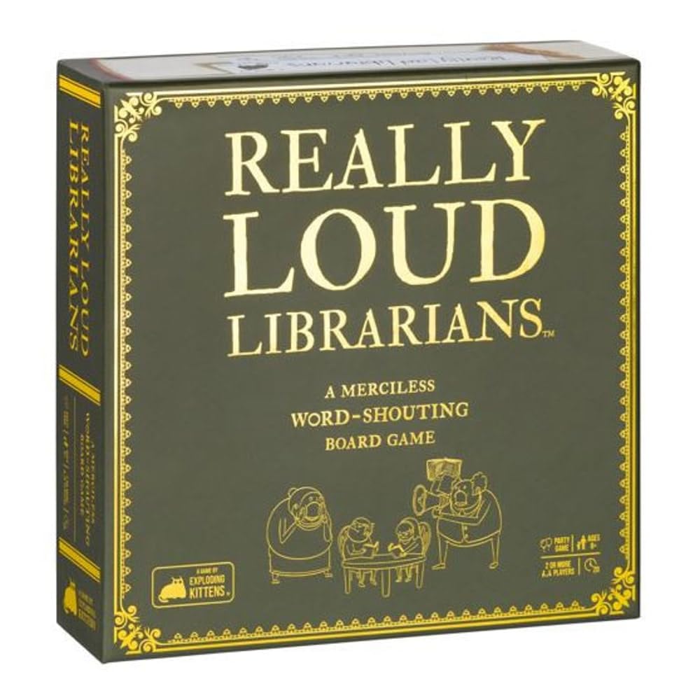 Exploding Kittens Really Loud Librarians - Lost City Toys