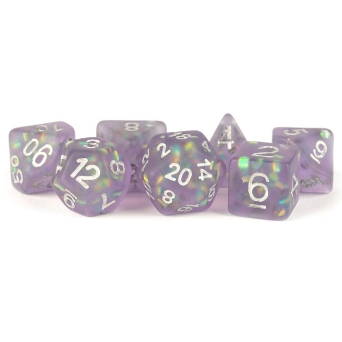FanRoll by MDG 7 - Set Icy Opal Purple with Silver Numbers - Lost City Toys