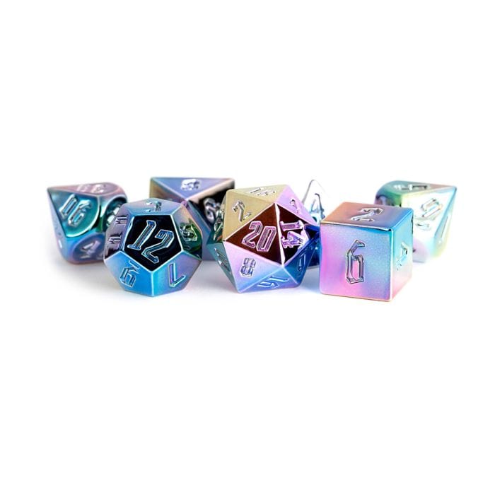 FanRoll by MDG 7 - Set Metal Aegis Rainbow Uninked - Lost City Toys