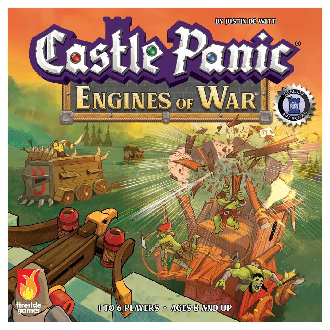 Fireside Games Castle Panic: Second Edition - Engines of War Expansion - Lost City Toys