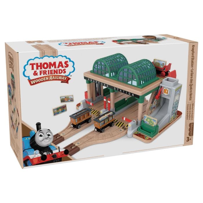 Fisher - Price Thomas & Friends: Wood: Knapford Station Passenger Pickup Playset - Lost City Toys