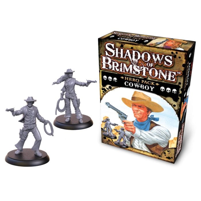 Flying Frog Productions Board Games Flying Frog Productions Shadows of Brimstone: Hero Pack: Cowboy