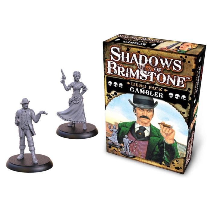 Flying Frog Productions Board Games Flying Frog Productions Shadows of Brimstone: Hero Pack: Gambler