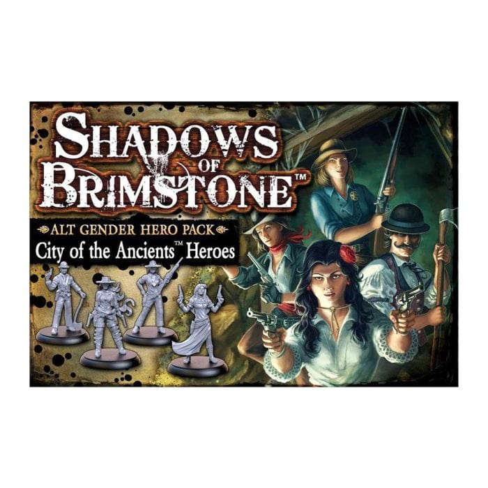 Flying Frog Productions Board Games Shadows of Brimstone: Alt Gender Hero Pack: City of the Ancients