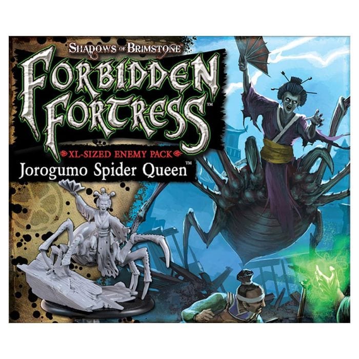 Flying Frog Productions Board Games Shadows of Brimstone: Jorogumo Spider Queen XL Enemy Pack