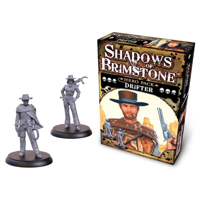 Flying Frog Productions Shadows of Brimstone: Hero Pack: Drifter - Lost City Toys
