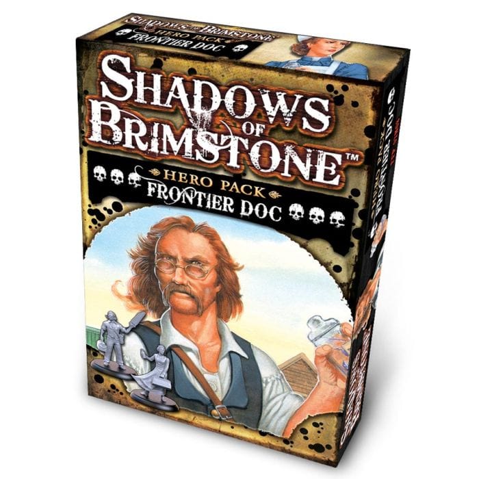 Flying Frog Productions Shadows of Brimstone: Hero Pack: Frontier Doc - Lost City Toys
