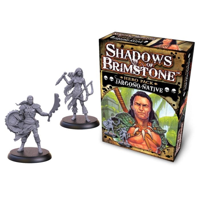 Flying Frog Productions Shadows of Brimstone: Hero Pack: Jargono Native - Lost City Toys
