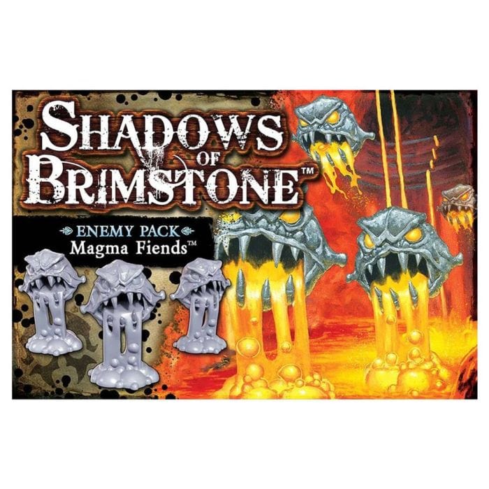 Flying Frog Productions Shadows of Brimstone: Magma Fiends Enemy Pack - Lost City Toys